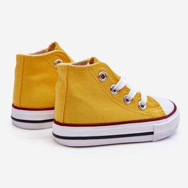 Zapatillas Altas Infantiles Filemón Amarillo 7
