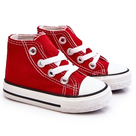 Deportivas Altas Infantiles Filemón Rojo 8