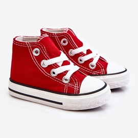 Deportivas Altas Infantiles Filemón Rojo 2