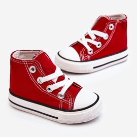 Deportivas Altas Infantiles Filemón Rojo 4