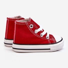 Deportivas Altas Infantiles Filemón Rojo 5