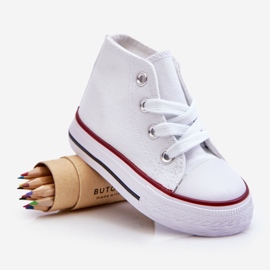 Deportivas Altas Infantiles Blanco Filemon 4