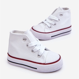 Deportivas Altas Infantiles Blanco Filemon 2