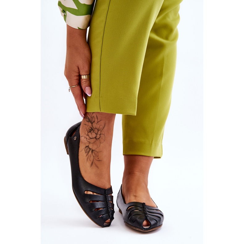 Lemar Bailarinas Cómodas De Piel Mujer Negro Luka 1 Lemar Bailarinas Cómodas De Piel Mujer Negro Luka 1