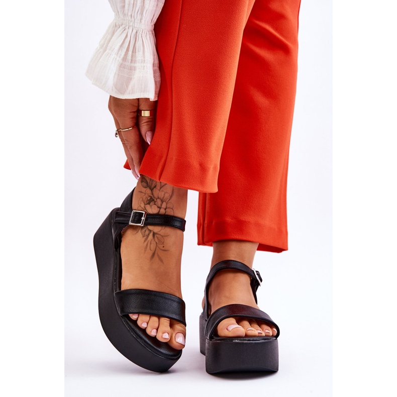 Vinceza Sandalias Mujer On A Massive Platform Negro Casen 1 Vinceza Sandalias Mujer On A Massive Platform Negro Casen 1