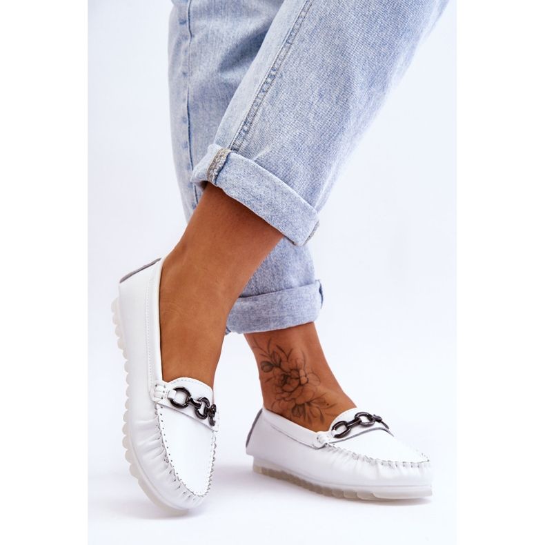 Vinceza Mocasines Mujer Piel Cómodos Blanco Miguel 2 Vinceza Mocasines Mujer Piel Cómodos Blanco Miguel 2