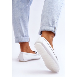 Vinceza Mocasines Mujer Piel Cómodos Blanco Miguel 6