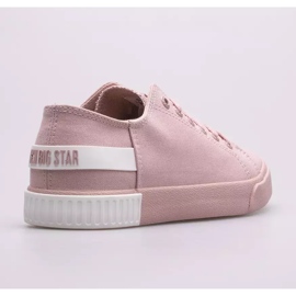 Zapatillas de mujer Big Star LL274040 rosado 2