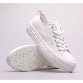 Zapatillas de mujer Big Star LL274968-101 blanco 8
