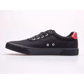 Zapatillas de hombre Big Star JJ174255 negro rojo 3