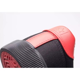 Zapatillas de hombre Big Star JJ174255 negro rojo 6