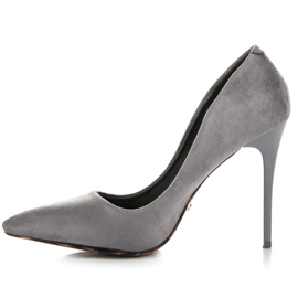 Seastar Tacones estilo leopardo gris 2
