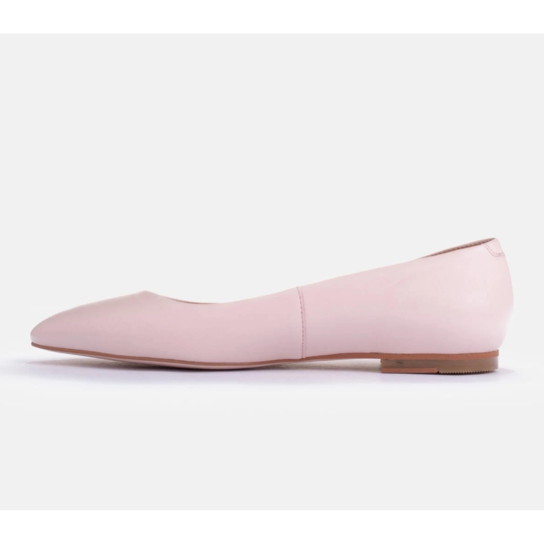 Marco Shoes Bailarinas suave piel nude beige 2