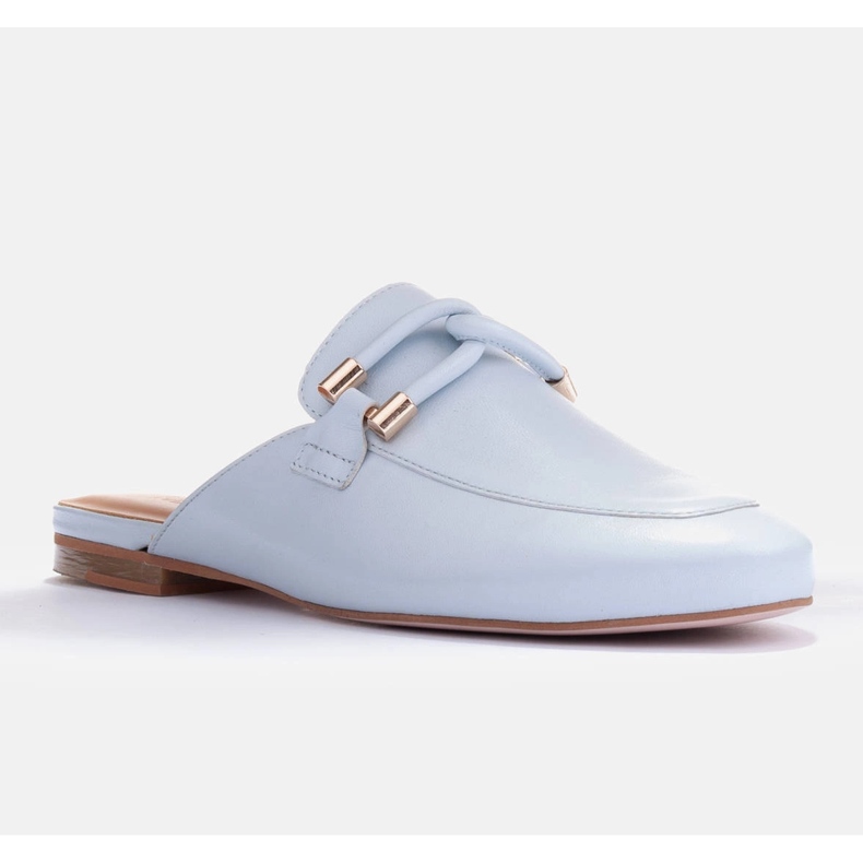 Marco Shoes Zapatillas con decoración azul 1