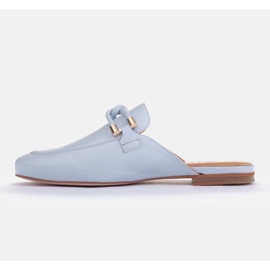 Marco Shoes Zapatillas con decoración azul 2