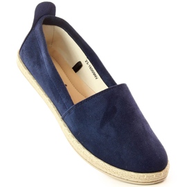 Alpargatas mujer azul marino Potocki 16009 slip-on 1