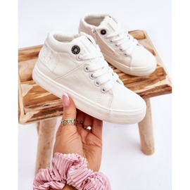 Zapatillas Altas Infantiles Clásicas Big Star LL374002 Blanco 4