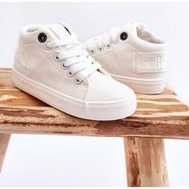 Zapatillas Altas Infantiles Clásicas Big Star LL374002 Blanco 5