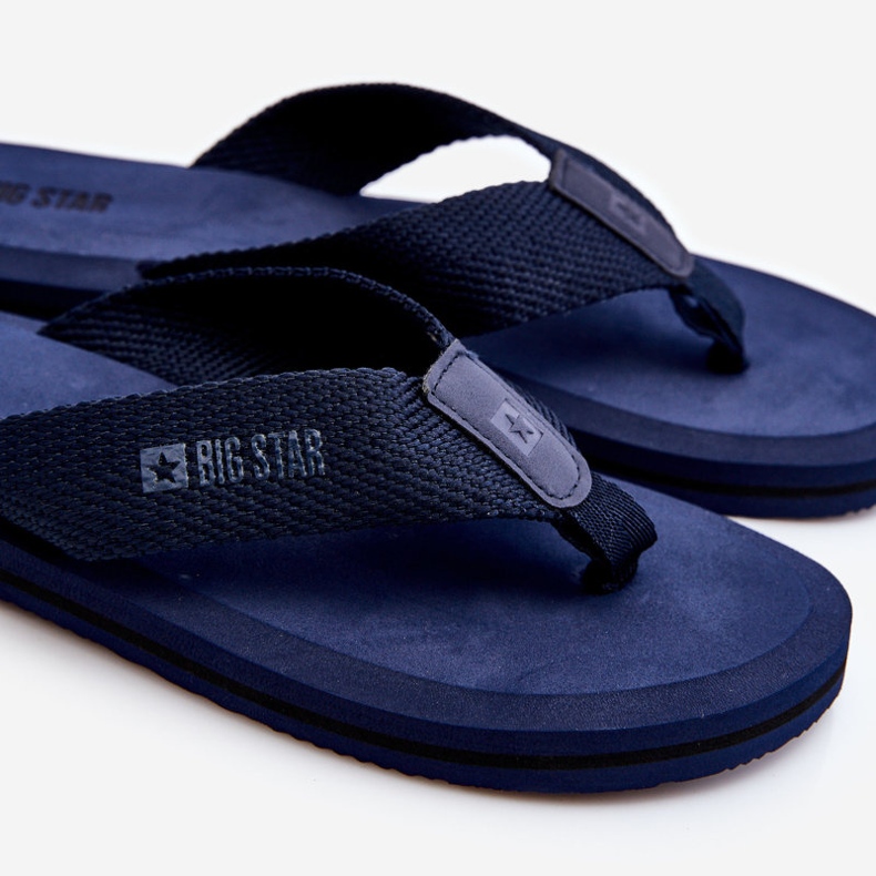 Chanclas de espuma para hombre Big Star LL174617 Azul marino 1