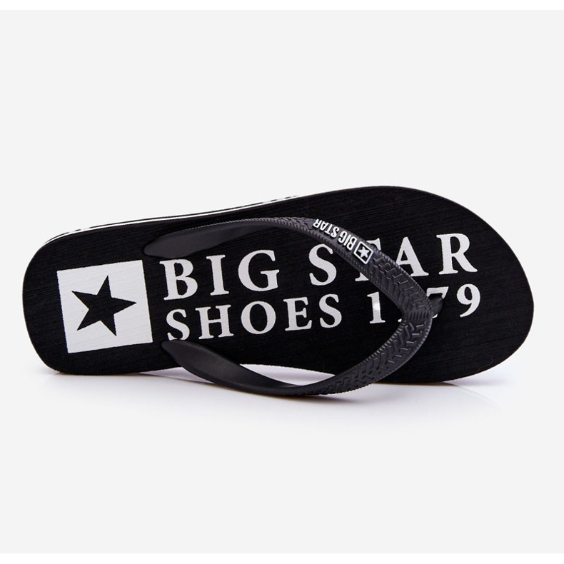 Chanclas ligeras para hombre Big Star LL174444 Black negro 1