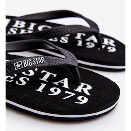 Chanclas ligeras para hombre Big Star LL174444 Black negro 3