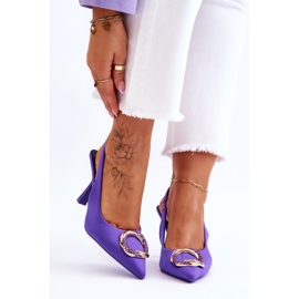 FS1 Broches de moda con decoración y circonitas moradas Alexia púrpura 1