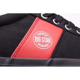 Zapatos Big Star M JJ174255 negro rojo 3