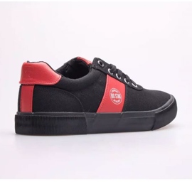 Zapatos Big Star M JJ174255 negro rojo 5