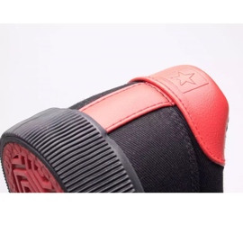 Zapatos Big Star M JJ174255 negro rojo 7