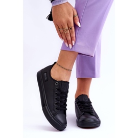 Sneakers Mujer Low Leather Big Star KK274011 Negro 2