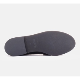 Marco Shoes Mocasines con flecos decorativos negro 2