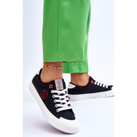 Zapatillas Mujer Cross Jeans Tejido LL2R4044 Negro 3