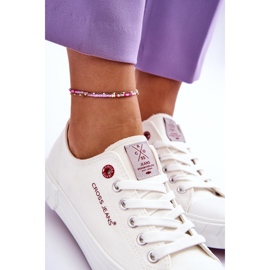 Zapatillas Clásicas de Mujer Cross Jeans LL2R4052 Blanco 6