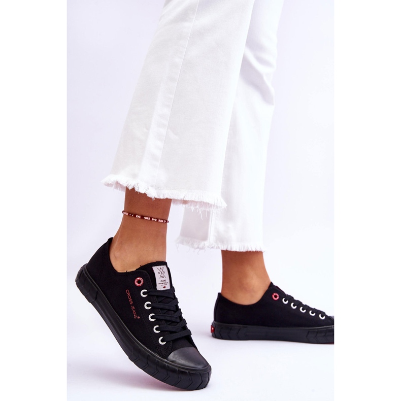 Zapatillas Clásicas de Mujer Cross Jeans LL2R4051 Negro 1