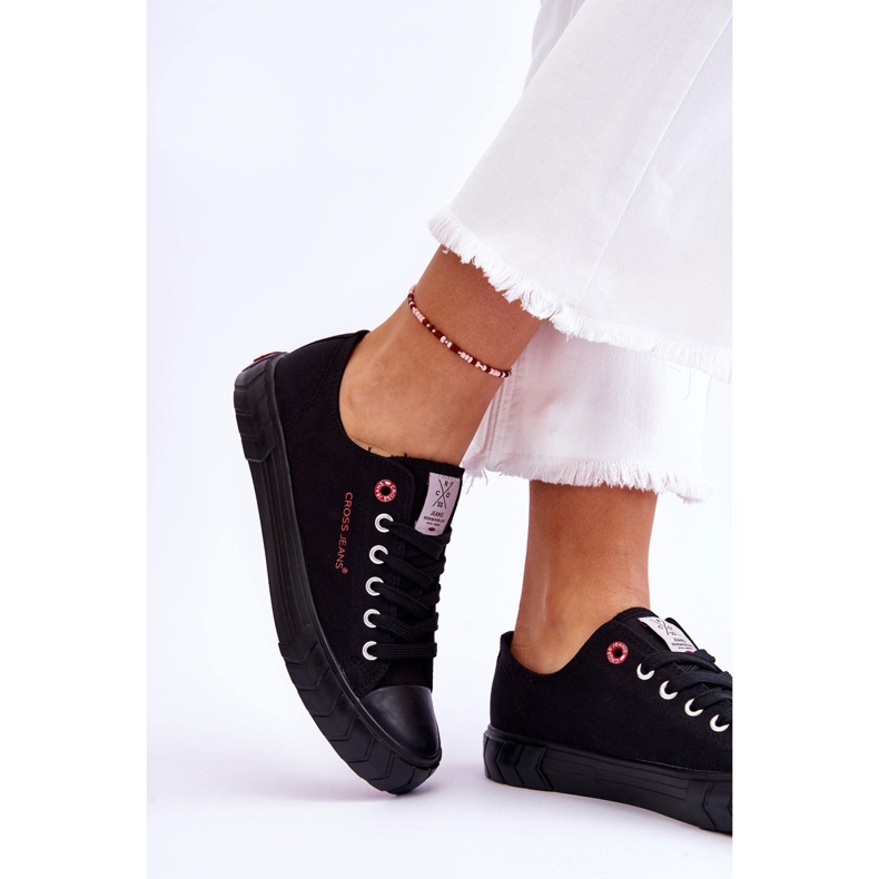 Zapatillas Clásicas de Mujer Cross Jeans LL2R4051 Negro 2