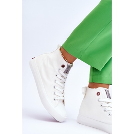 Zapatillas Altas Clásicas Mujer Cross Jeans LL2R4086C Blanco 3