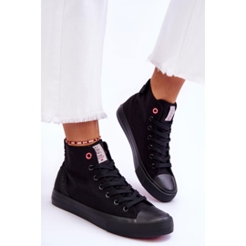 Zapatillas altas clásicas para mujer Cross Jeans LL2R4088C Negro 3