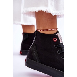 Zapatillas altas clásicas para mujer Cross Jeans LL2R4088C Negro 4
