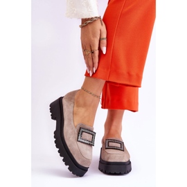 FILIPCZYK Mocasines Comodos Ante Beige Agathe 1