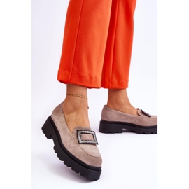 FILIPCZYK Mocasines Comodos Ante Beige Agathe 2