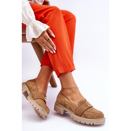 FILIPCZYK Mocasines Elegantes De Ante Beige Oscuro Laverne 6