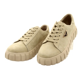 Filippo DP4138 zapatillas de piel de ante beige 3
