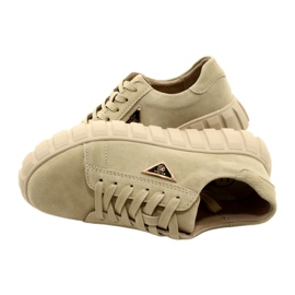 Filippo DP4138 zapatillas de piel de ante beige 5 Filippo DP4138 zapatillas de piel de ante beige 5