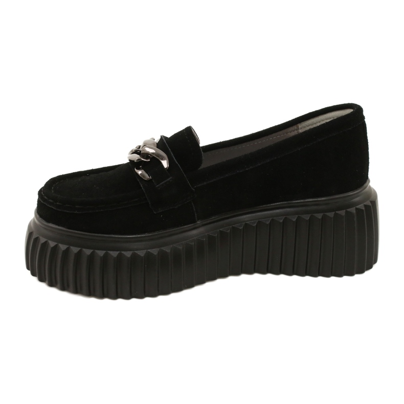 Mocasines ante Filippo DP4450 BK negro 2