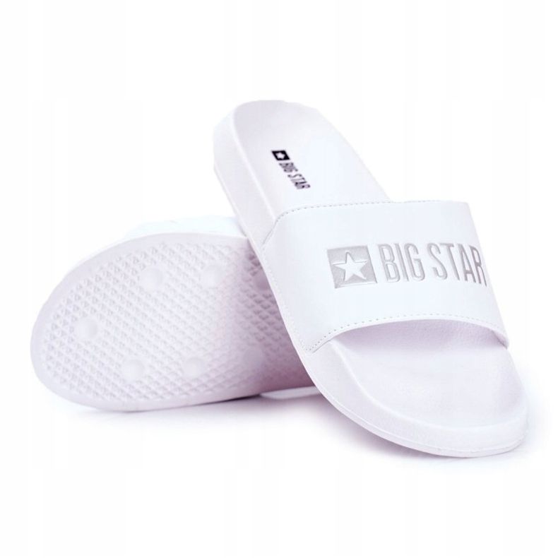 Pantuflas de Hombre Big Star Rubber White GG174935 blanco 2