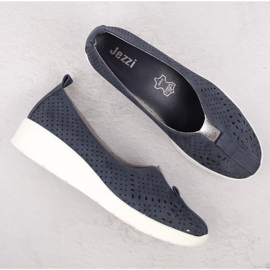 Slip-on mujer calados Jezzi RMR1840-13 gris 3