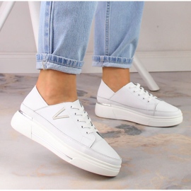Deportivas mujer piel blanca Vinceza SG23-7857 blanco 3