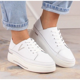 Deportivas mujer piel blanca Vinceza SG23-7857 blanco 4