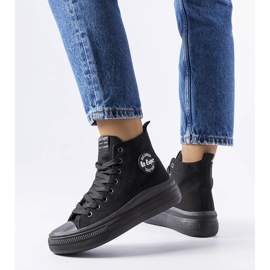 Lee Cooper LCW-23-44-1628L zapatillas negras negro 1