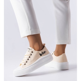 Lee Cooper LCW-23-44-1626L zapatillas beige 1